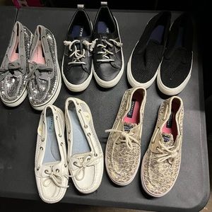 5 pairs of shoes